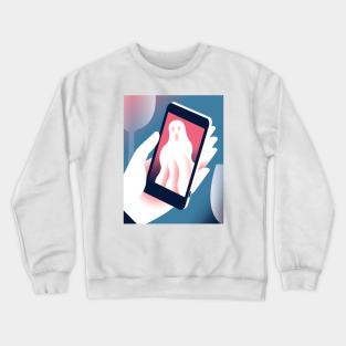 Ghosted high res Crewneck Sweatshirt